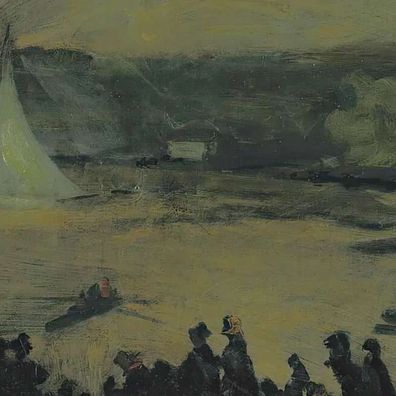 Voiliers À Paris William James Glackens