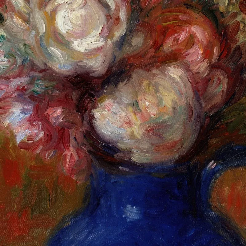 Nature Morte : Bouquet Français William James Glackens