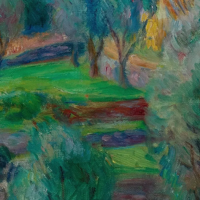 Terrasses Dans Le Sud De La France William James Glackens