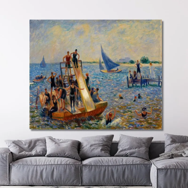 Le Radeau William James Glackens