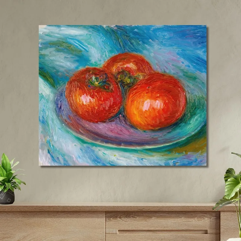 Three Tomatoes William James Glackens