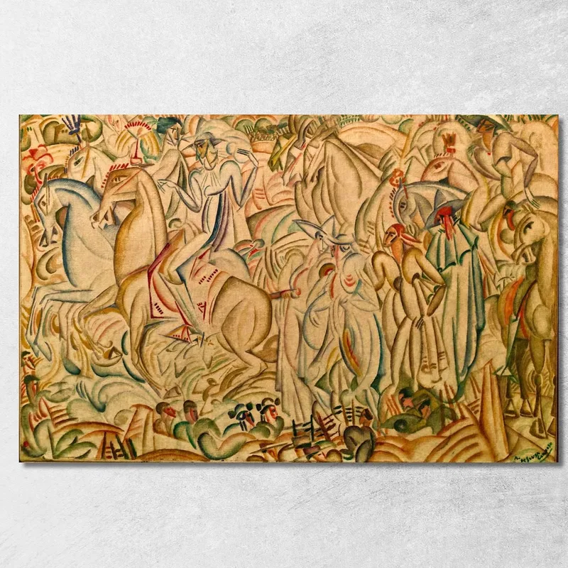 Before The Bullfight Amadeo de Souza-Cardoso canvas print