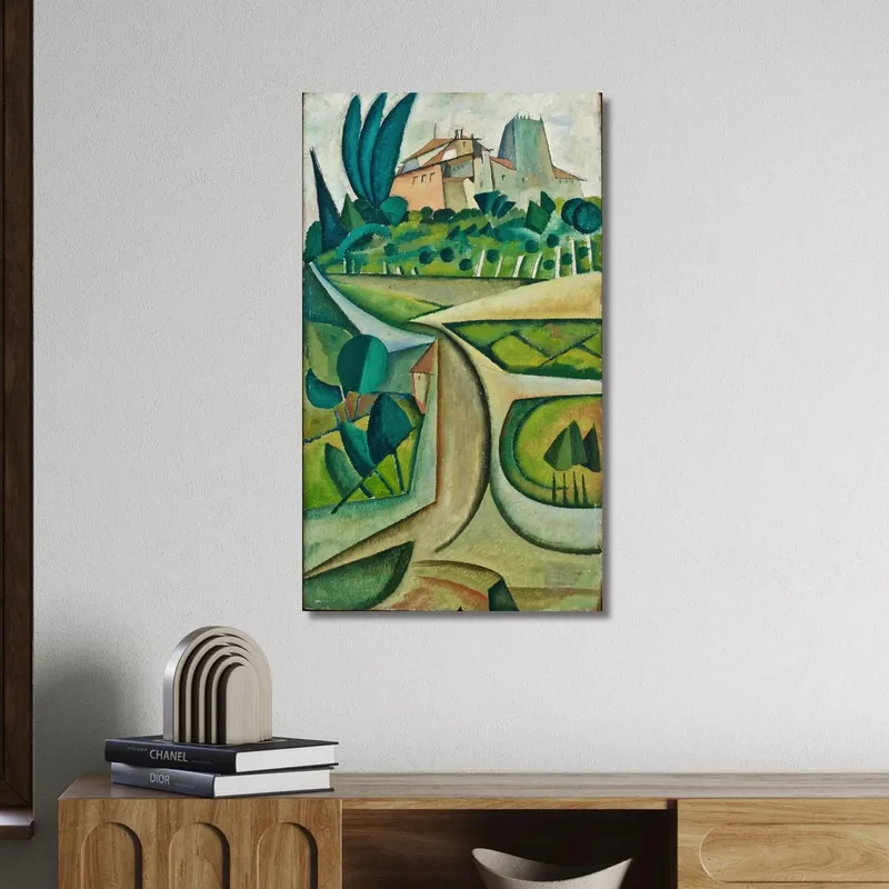 Manhufe Landscape Amadeo de Souza-Cardoso