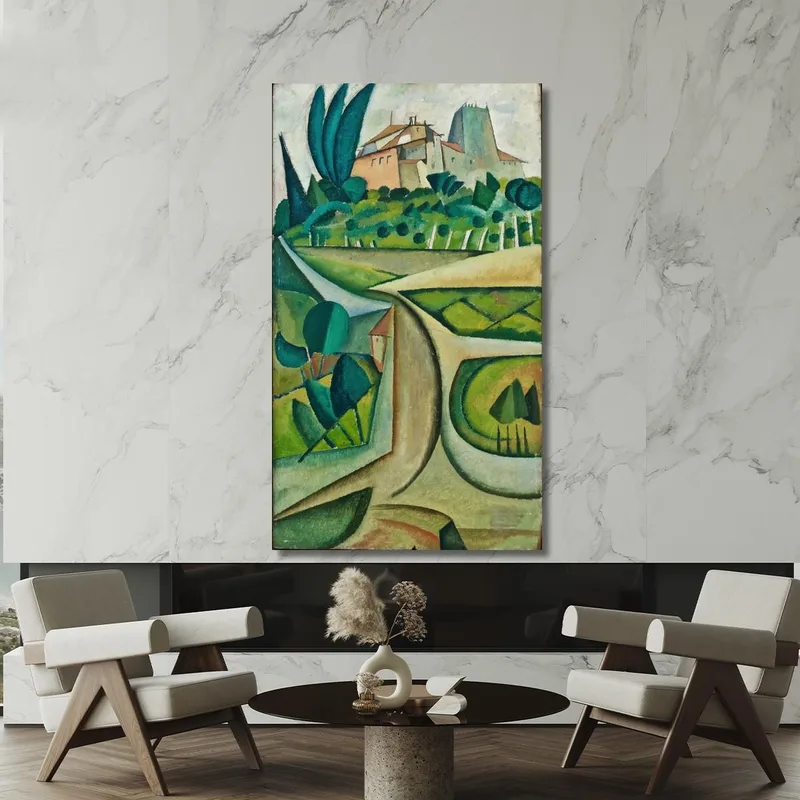 Manhufe Landscape Amadeo de Souza-Cardoso