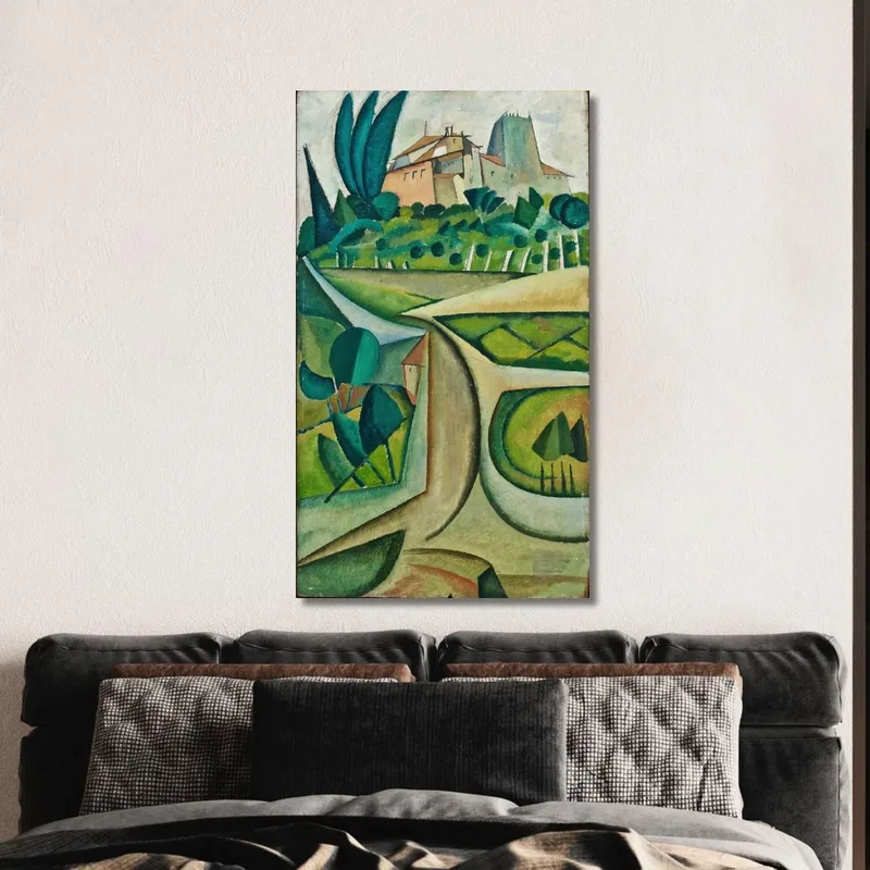 Manhufe Landscape Amadeo de Souza-Cardoso