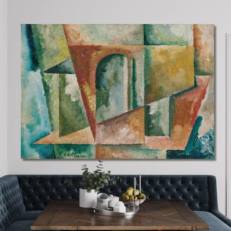Cubist Landscape Amadeo de Souza-Cardoso