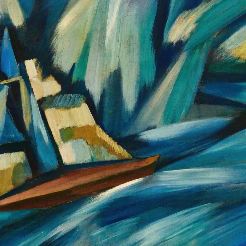 Barca A Vela Amadeo de Souza-Cardoso