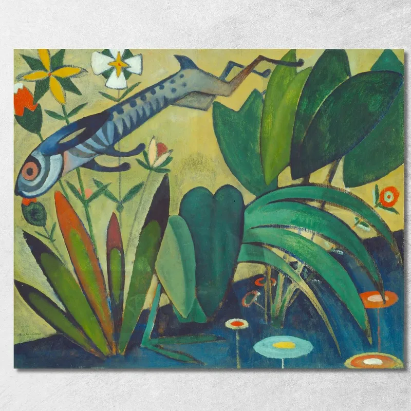 The Leap Of The Rabbit Amadeo de Souza-Cardoso canvas print