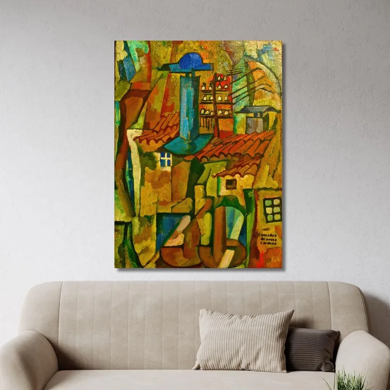 Windmills Telegraph Wire Amadeo de Souza-Cardoso