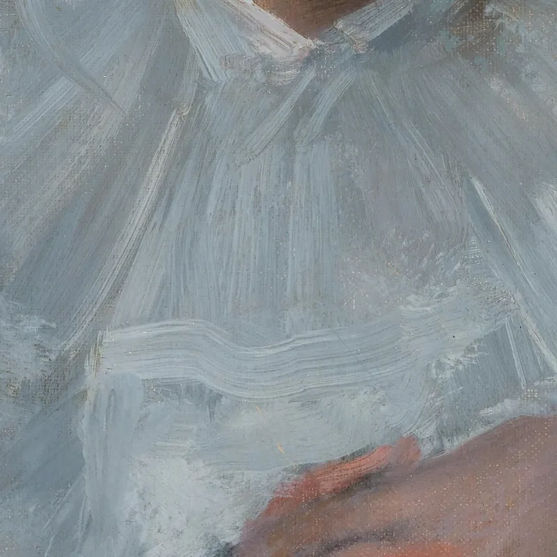 Mädchen In Weiß William Merritt Chase