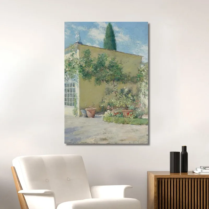 Orangerie Der Chase Villa In Florenz William Merritt Chase