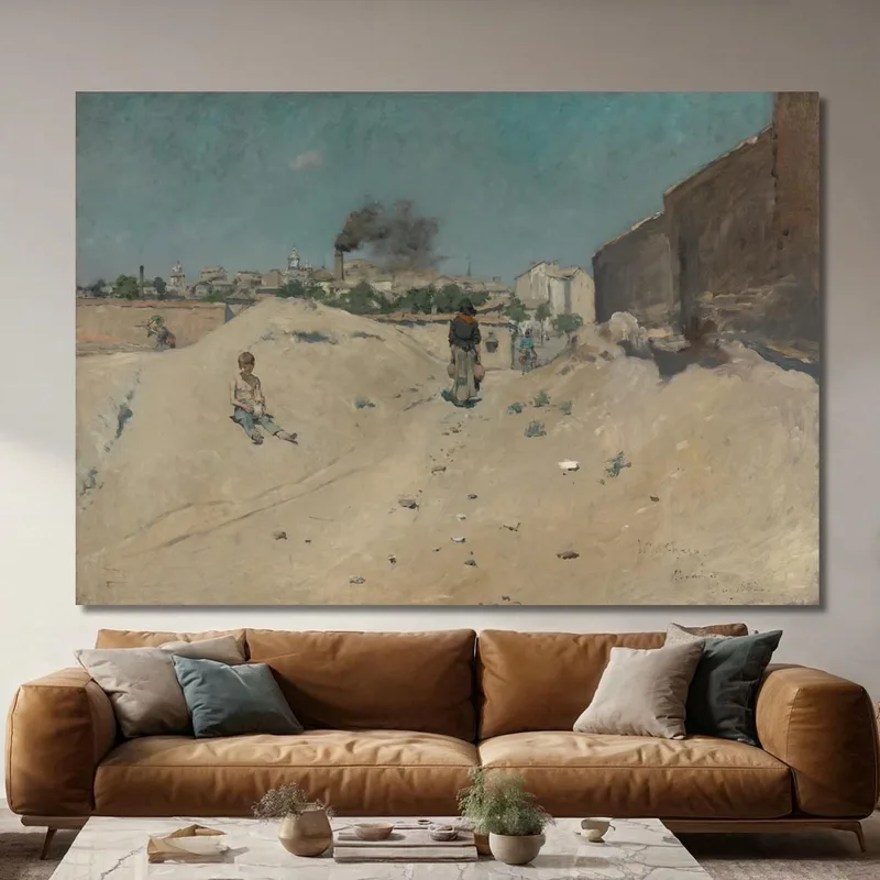 Stadtrand Von Madrid William Merritt Chase