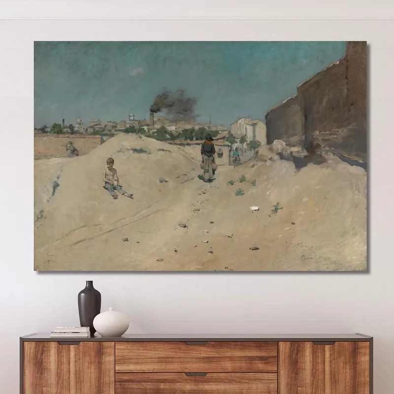 Stadtrand Von Madrid William Merritt Chase