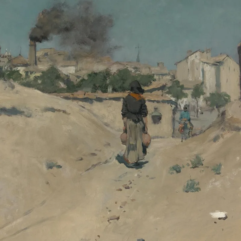 Stadtrand Von Madrid William Merritt Chase