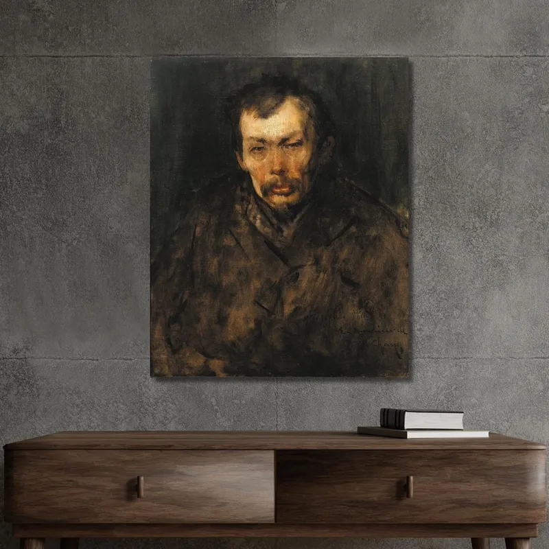 Retrato De Un Hombre 2 William Merritt Chase