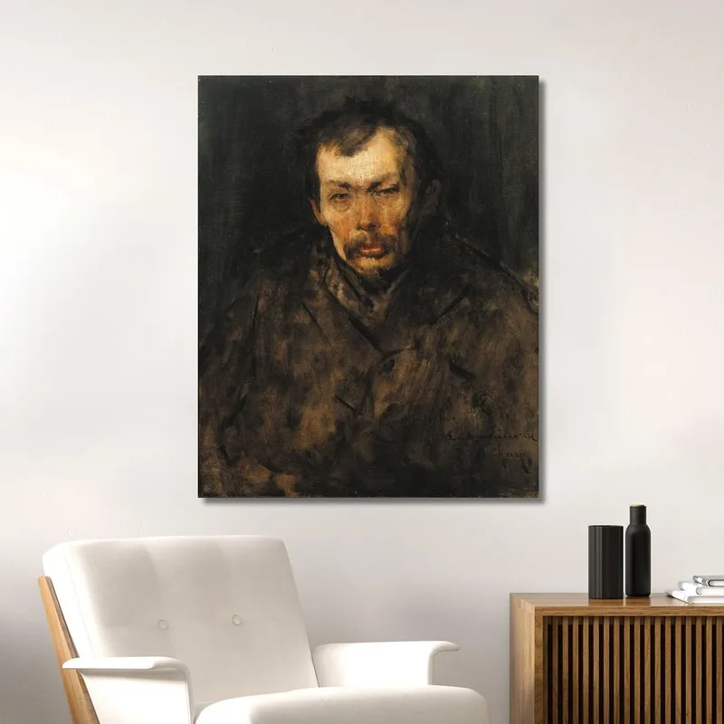 Retrato De Un Hombre 2 William Merritt Chase
