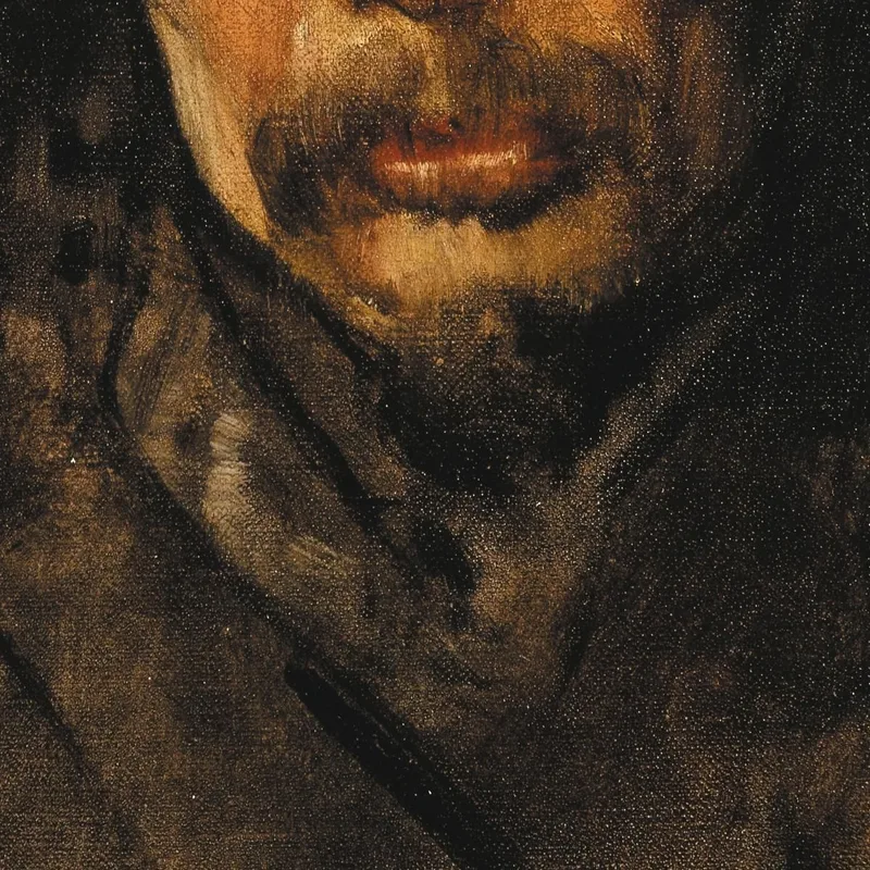 Retrato De Un Hombre 2 William Merritt Chase