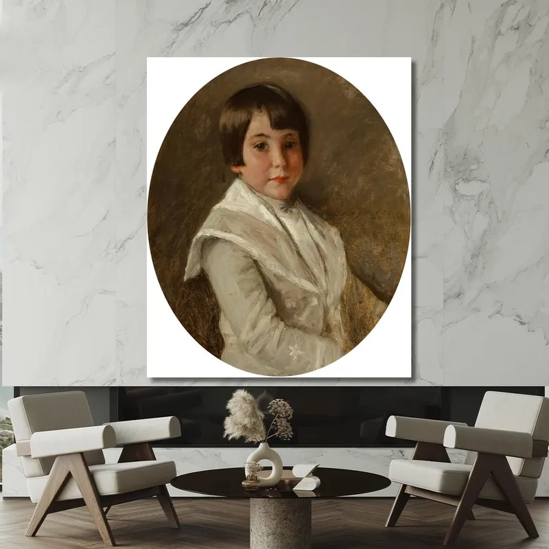 Porträt Von Roland Dana Chase William Merritt Chase