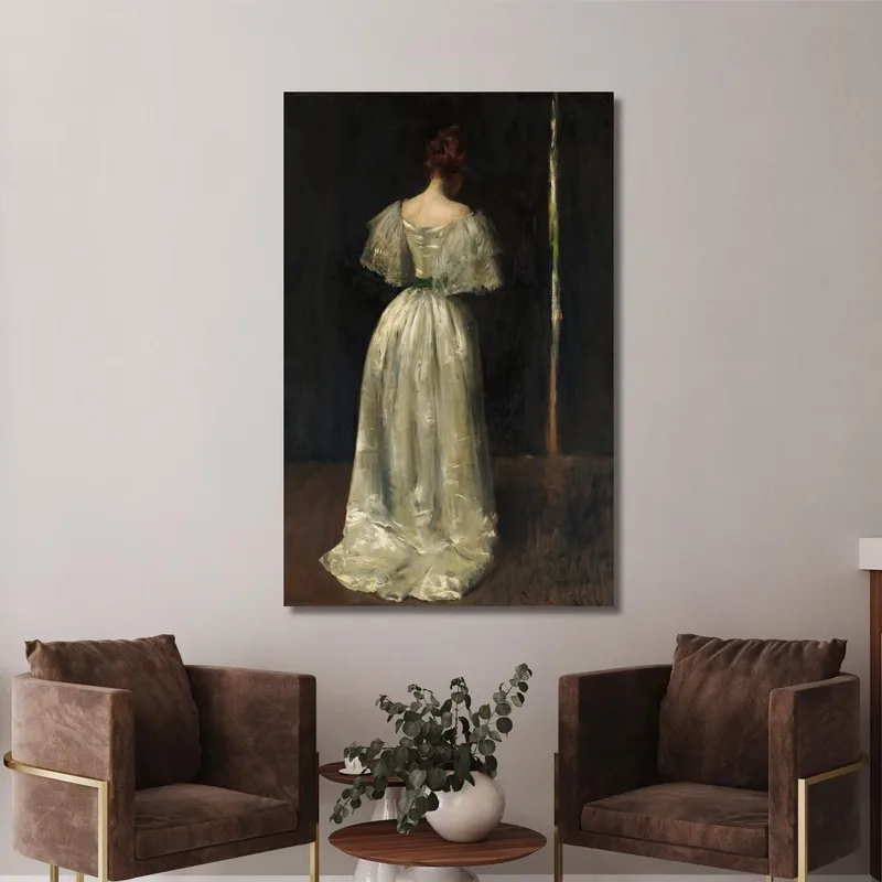 Signora Del Diciassettesimo Secolo William Merritt Chase