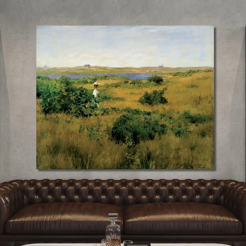 Verano En Shinnecock Hills William Merritt Chase