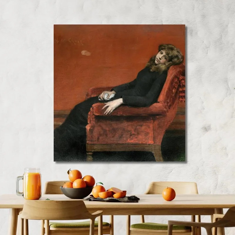 The Young Orphan William Merritt Chase