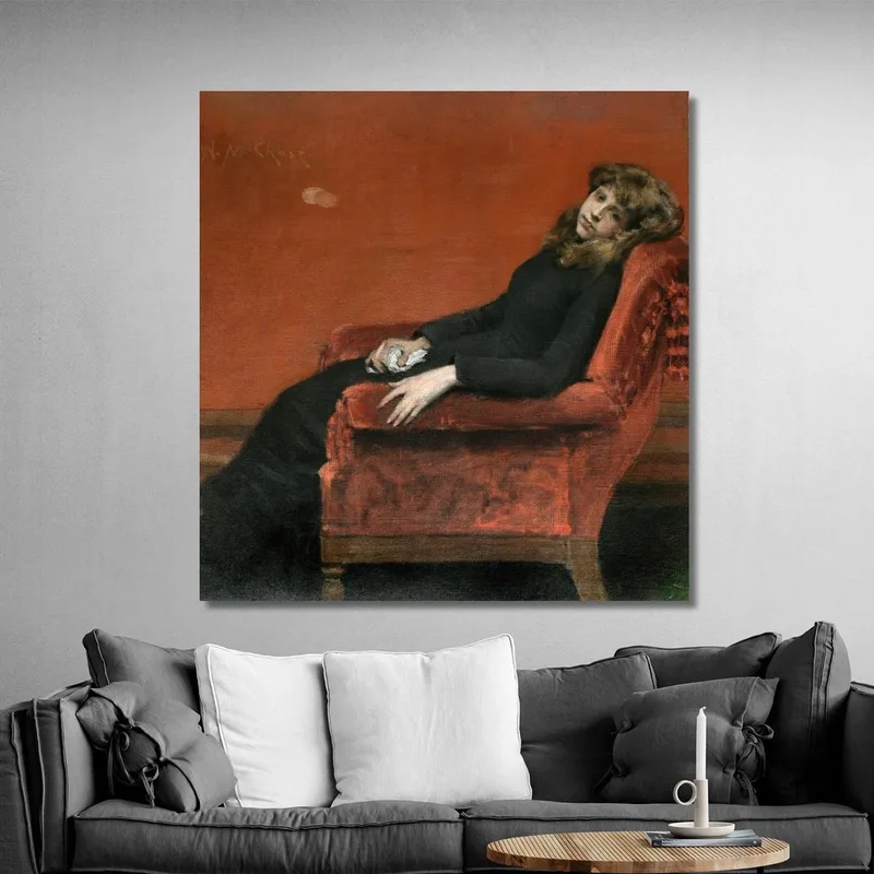 The Young Orphan William Merritt Chase