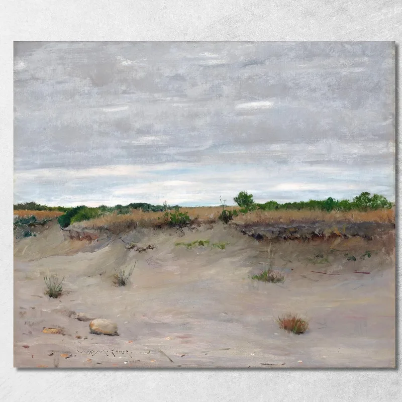 Windgepeitschter Sand William Merritt Chase drucken auf leinwand