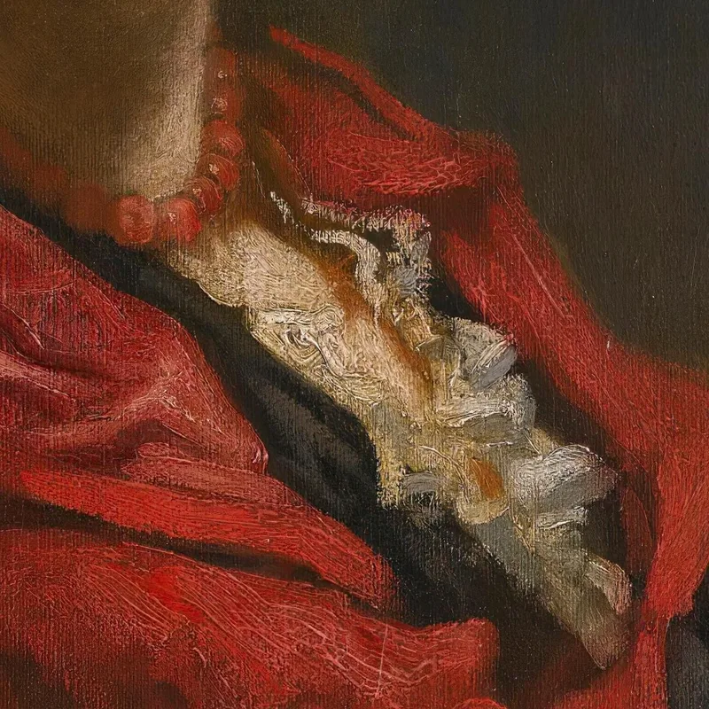 Anita Bartle Der Rote Schal William Orpen