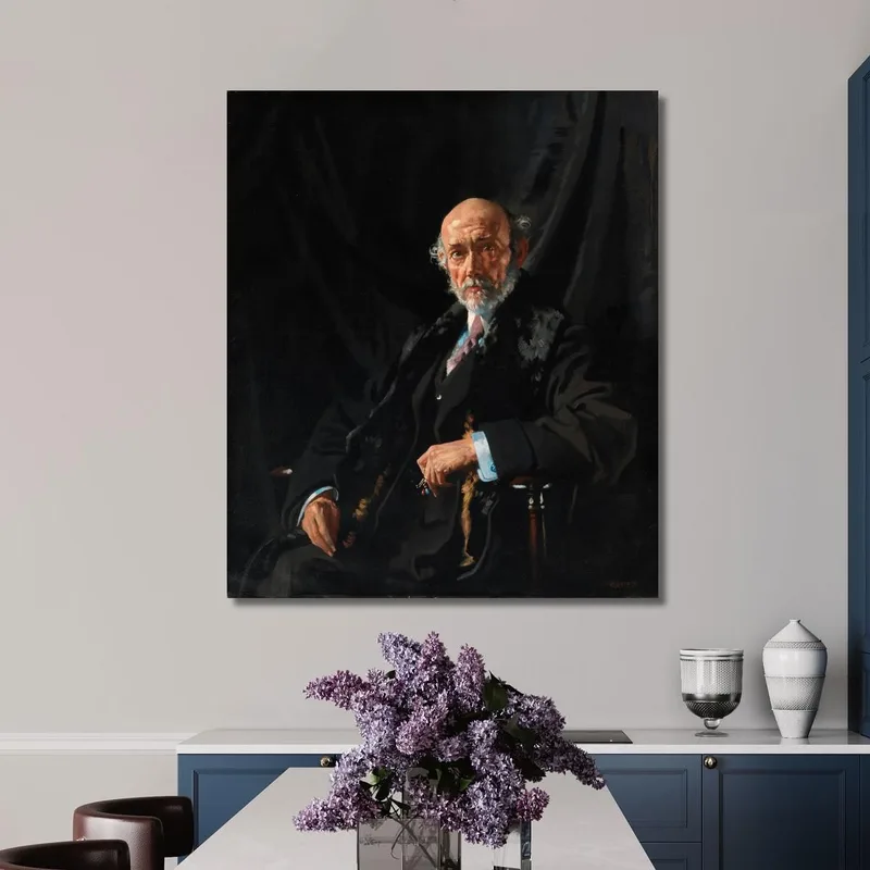 Porträt Von Dr. E.J. Dillon Kriegskorrespondent Und Publizist William Orpen