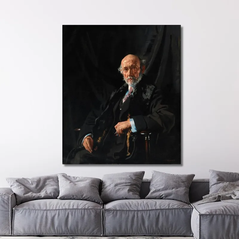 Porträt Von Dr. E.J. Dillon Kriegskorrespondent Und Publizist William Orpen