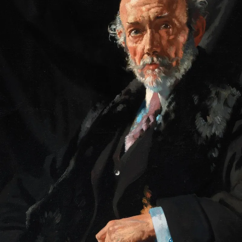 Porträt Von Dr. E.J. Dillon Kriegskorrespondent Und Publizist William Orpen