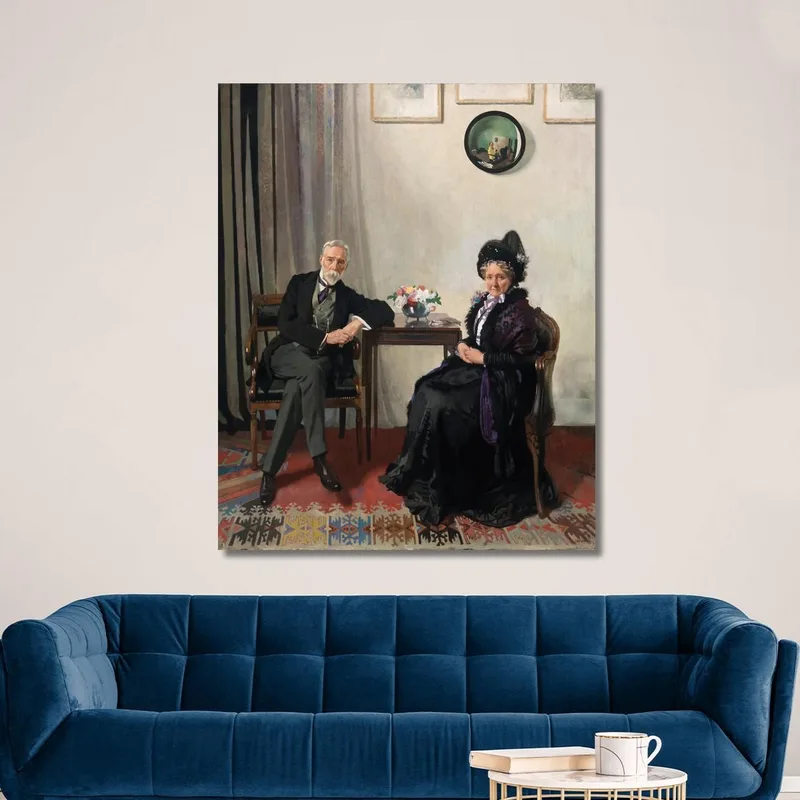 Retrato De Los Padres Del Artista William Orpen