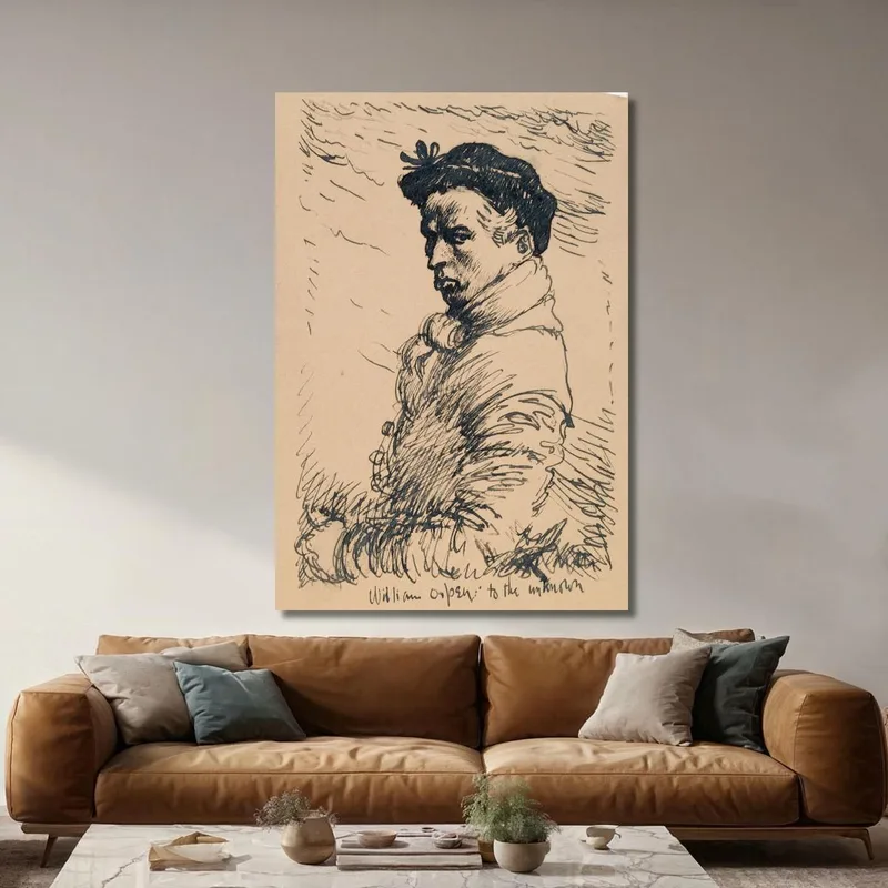 Selbstporträt William Orpen