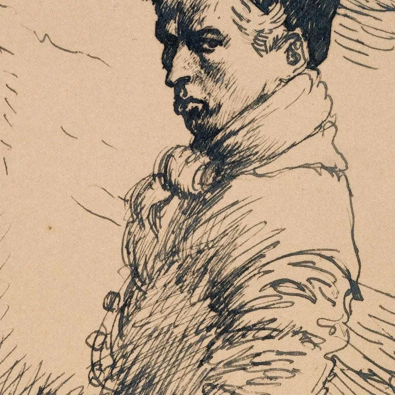 Selbstporträt William Orpen