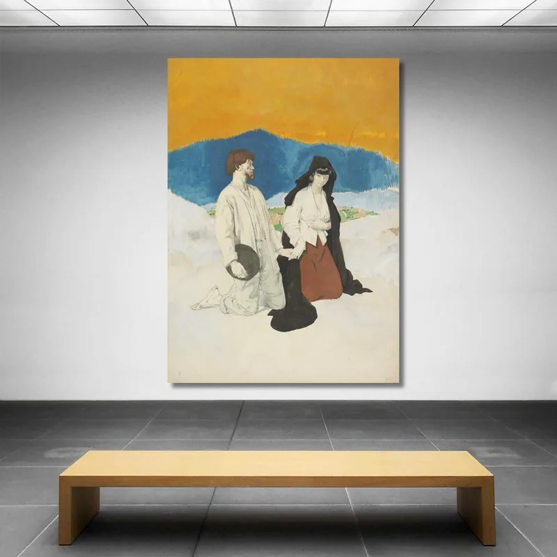 Étude Pour Le Mariage Occidental William Orpen