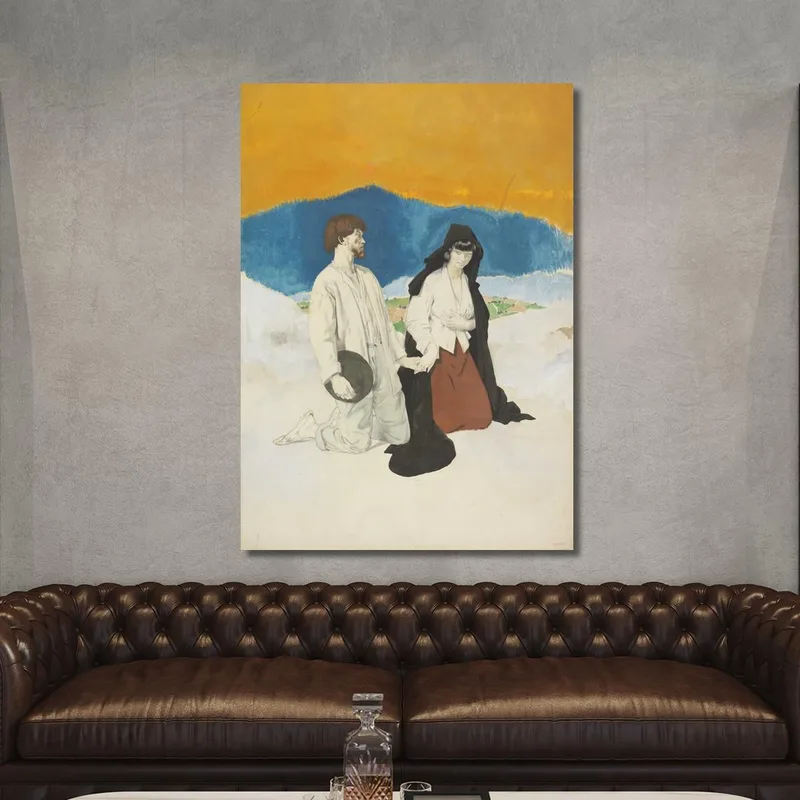 Étude Pour Le Mariage Occidental William Orpen