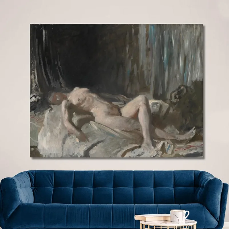Studie Eines Weiblichen Aktes William Orpen