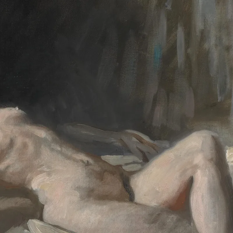 Studie Eines Weiblichen Aktes William Orpen