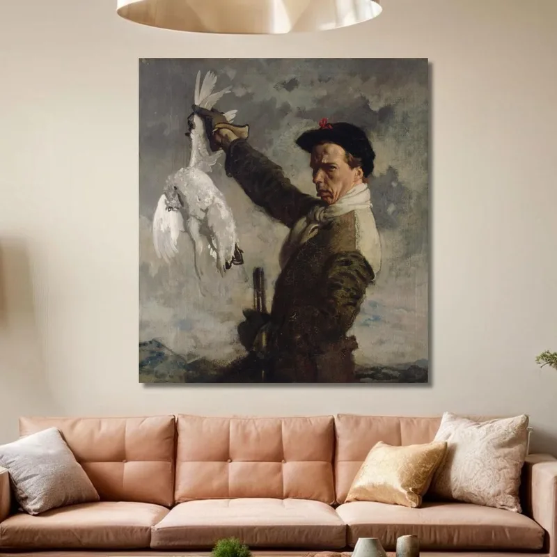 Das Tote Alpenschneehuhn Ein Selbstporträt William Orpen