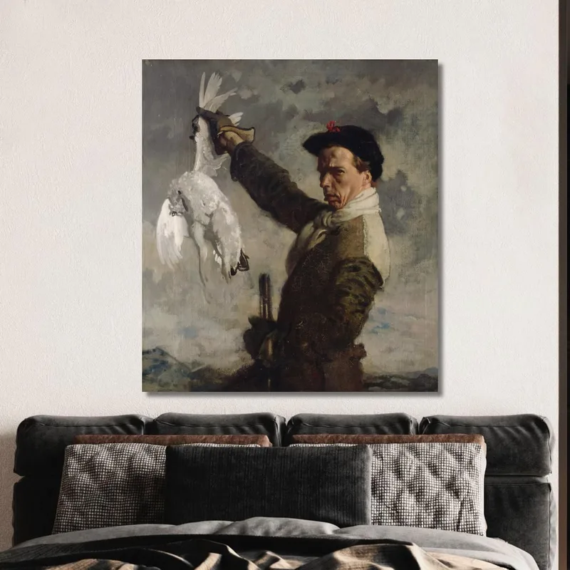 Das Tote Alpenschneehuhn Ein Selbstporträt William Orpen