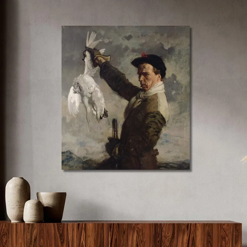 Das Tote Alpenschneehuhn Ein Selbstporträt William Orpen
