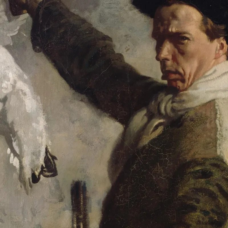 Das Tote Alpenschneehuhn Ein Selbstporträt William Orpen
