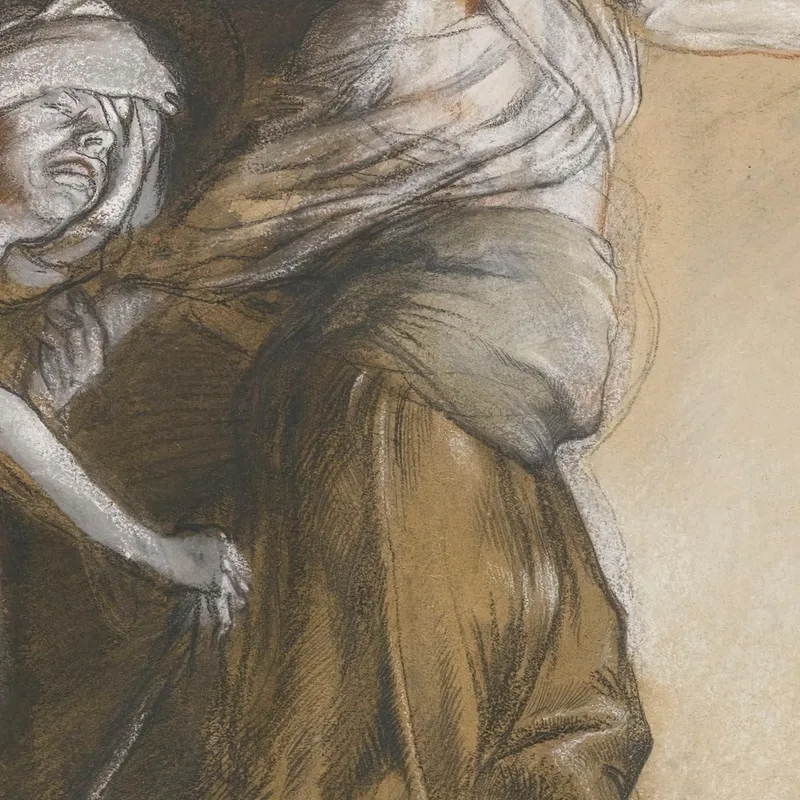 Die Drei Blinden Männer Tausendundeine Nacht William Orpen