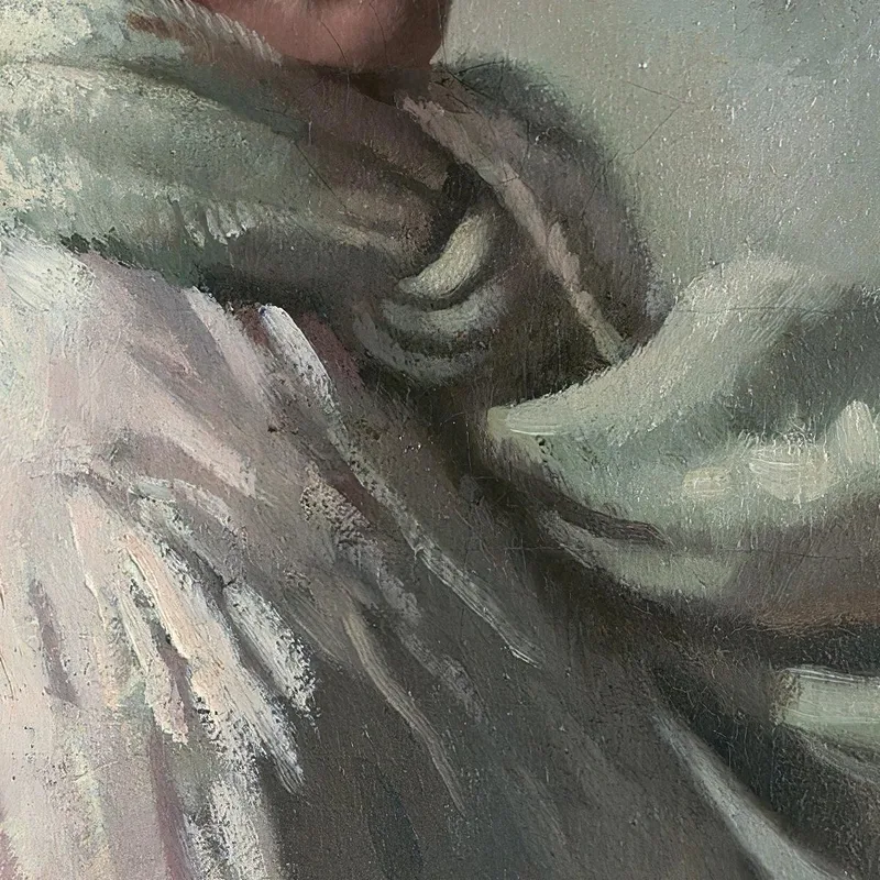In Dublin Bay Porträt Der Frau Des Künstlers William Orpen