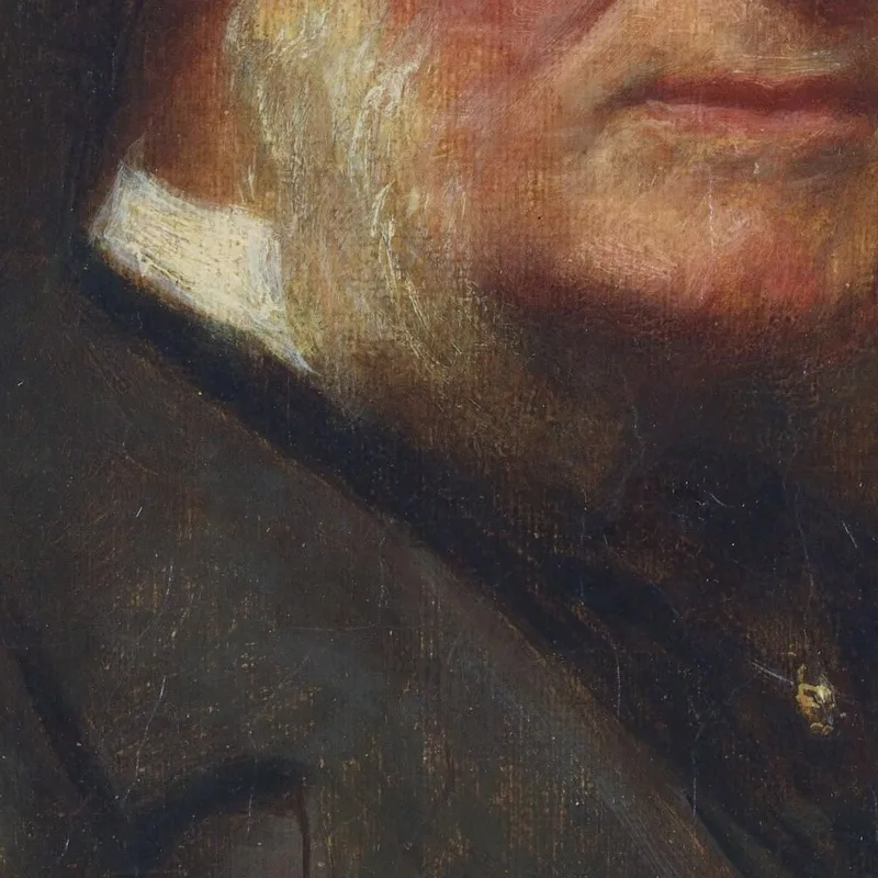 Autorretrato A La Edad De 83 Años William Powell Frith