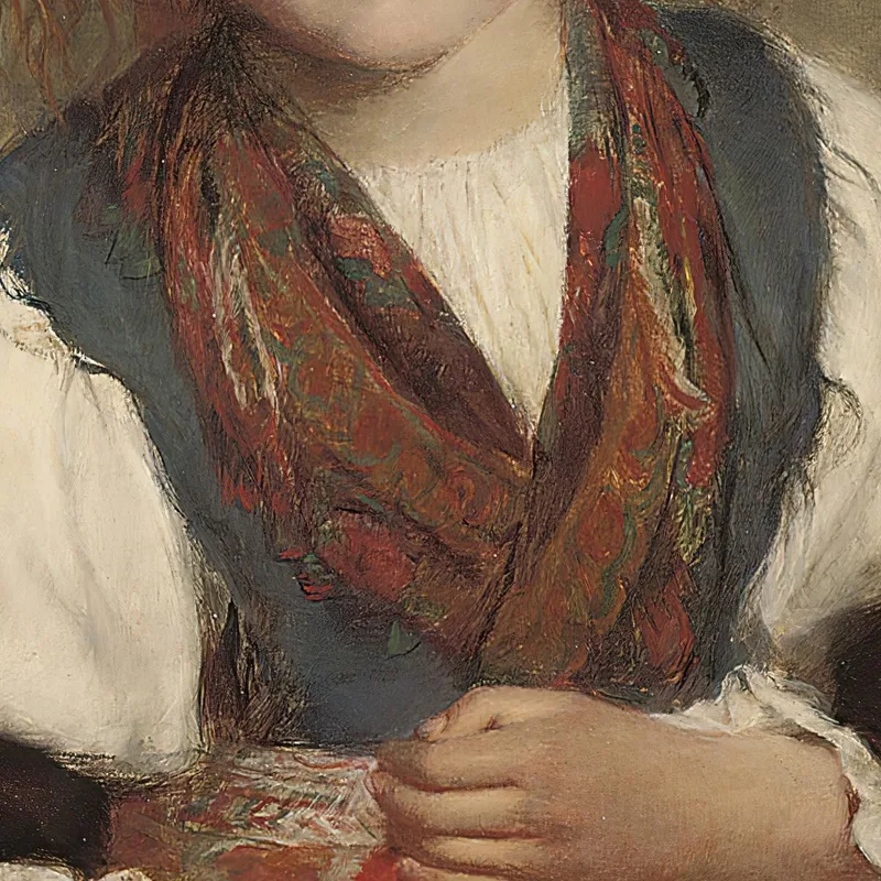 Der Süßeste Kleine Bettler Der Je Um Almosen Gebeten Hat William Powell Frith