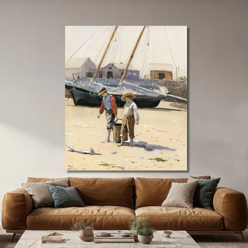Un Cesto Di Vongole Winslow Homer