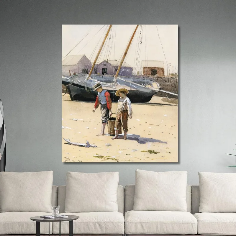 Un Cesto Di Vongole Winslow Homer