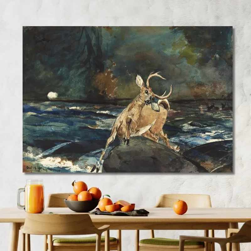Un Bel Colpo Adirondacks Winslow Homer