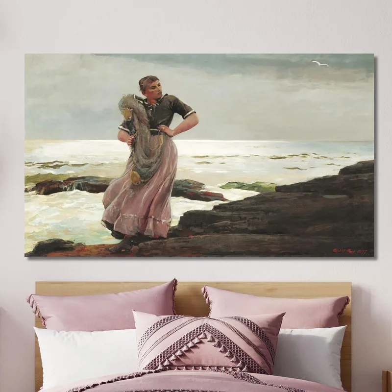 Una Luce Sul Mare Winslow Homer quadro stampa su tela